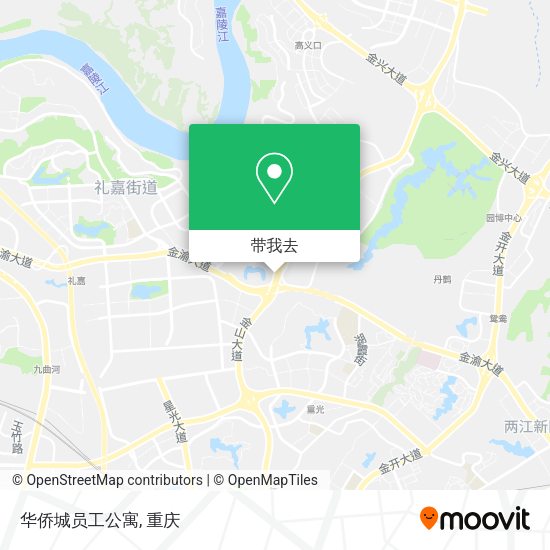 华侨城员工公寓地图