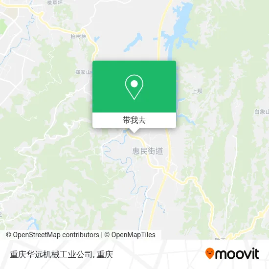 重庆华远机械工业公司地图