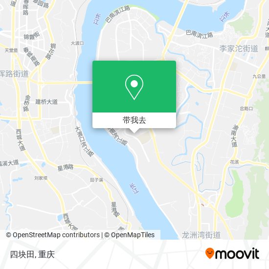 四块田地图