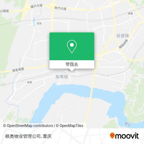 棋奥物业管理公司地图