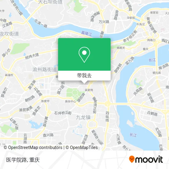 医学院路地图