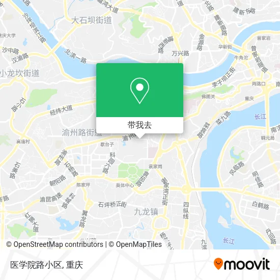 医学院路小区地图