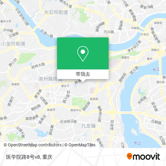 医学院路8号v8地图