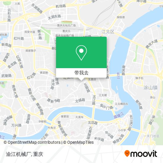 渝江机械厂地图
