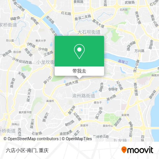 六店小区-南门地图