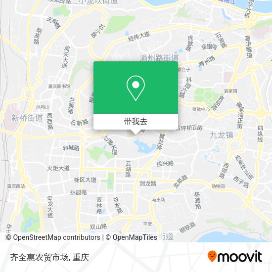 齐全惠农贸市场地图