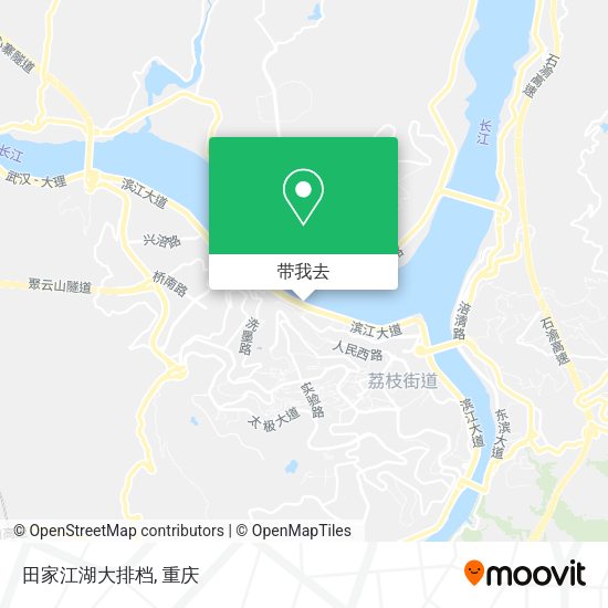 田家江湖大排档地图