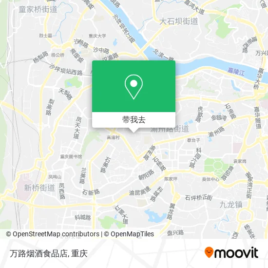 万路烟酒食品店地图
