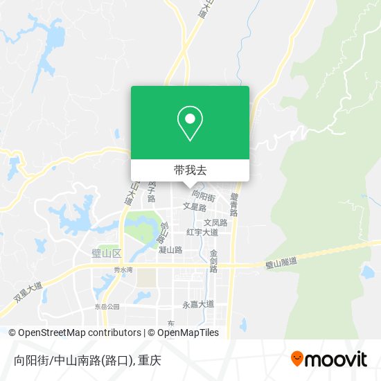 向阳街/中山南路(路口)地图