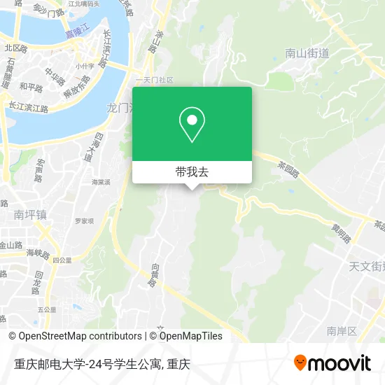 重庆邮电大学-24号学生公寓地图