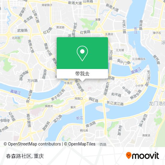 春森路社区地图