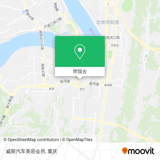 威斯汽车美容会所地图