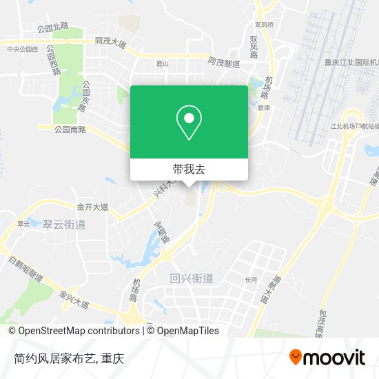 简约风居家布艺地图
