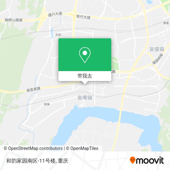 和韵家园南区-11号楼地图