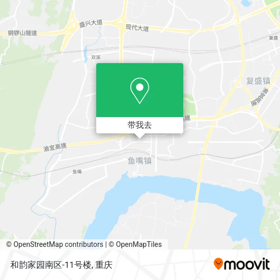 和韵家园南区-11号楼地图