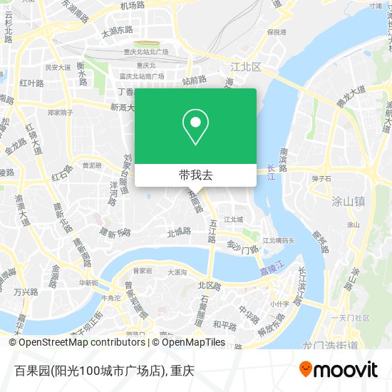 百果园(阳光100城市广场店)地图