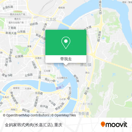 金妈家韩式烤肉(长嘉汇店)地图
