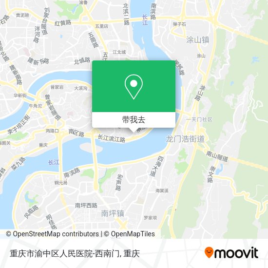 重庆市渝中区人民医院-西南门地图