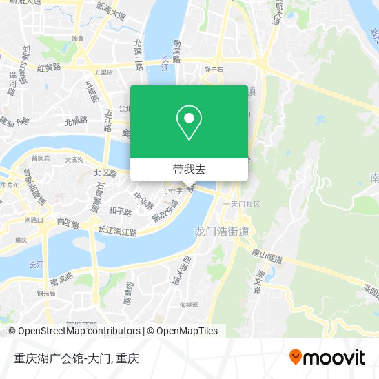 重庆湖广会馆-大门地图