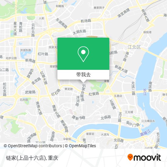 链家(上品十六店)地图
