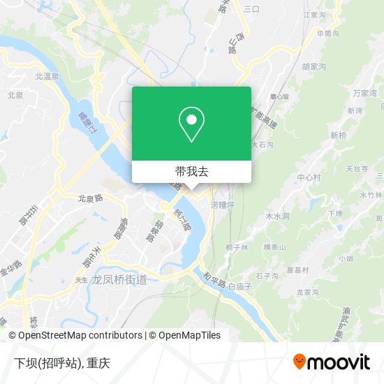 下坝(招呼站)地图