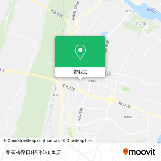 张家桥路口(招呼站)地图
