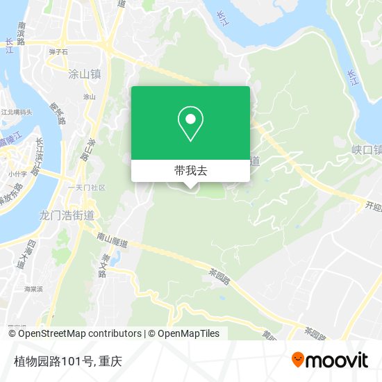 植物园路101号地图