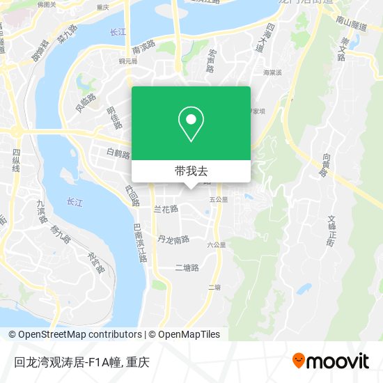 回龙湾观涛居-F1A幢地图