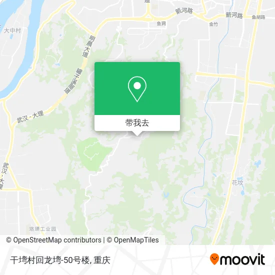 干塆村回龙塆-50号楼地图