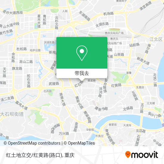 红土地立交/红黄路(路口)地图