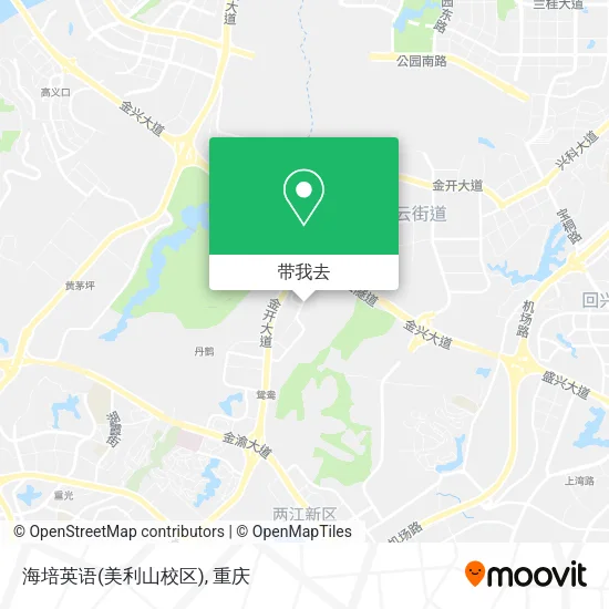 海培英语(美利山校区)地图