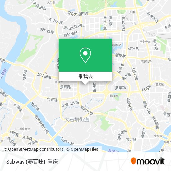 Subway (赛百味)地图