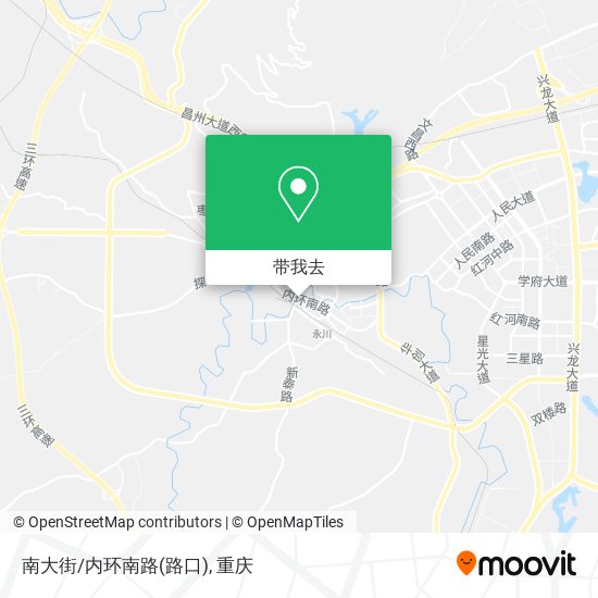 南大街/内环南路(路口)地图