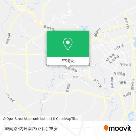 城南路/内环南路(路口)地图