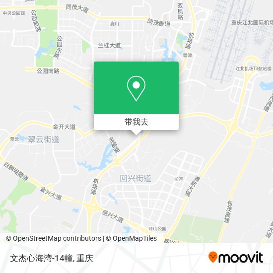 文杰心海湾-14幢地图