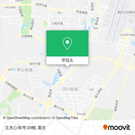 文杰心海湾-20幢地图
