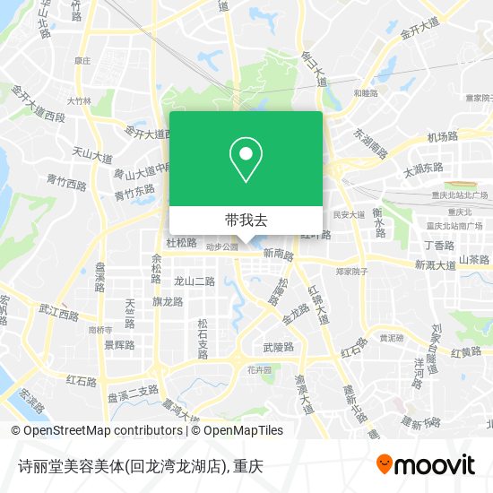 诗丽堂美容美体(回龙湾龙湖店)地图