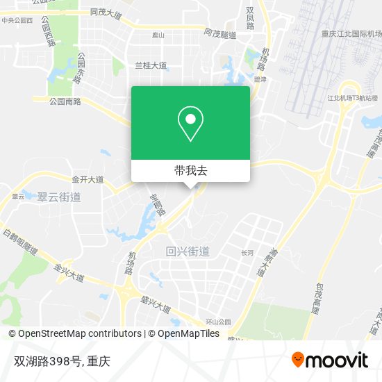 双湖路398号地图
