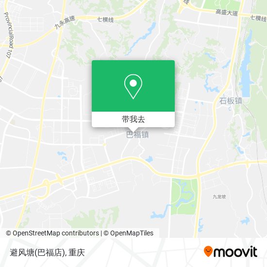 避风塘(巴福店)地图