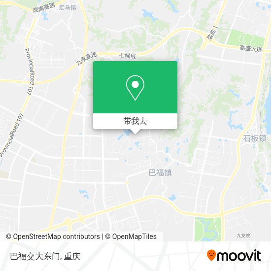 巴福交大东门地图