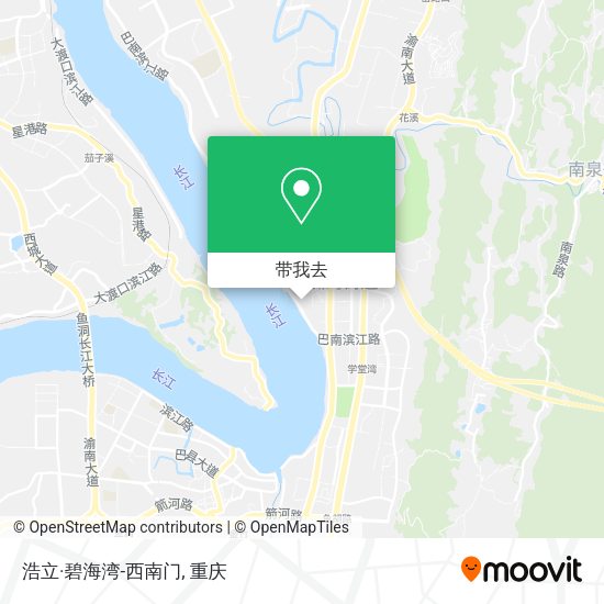 浩立·碧海湾-西南门地图