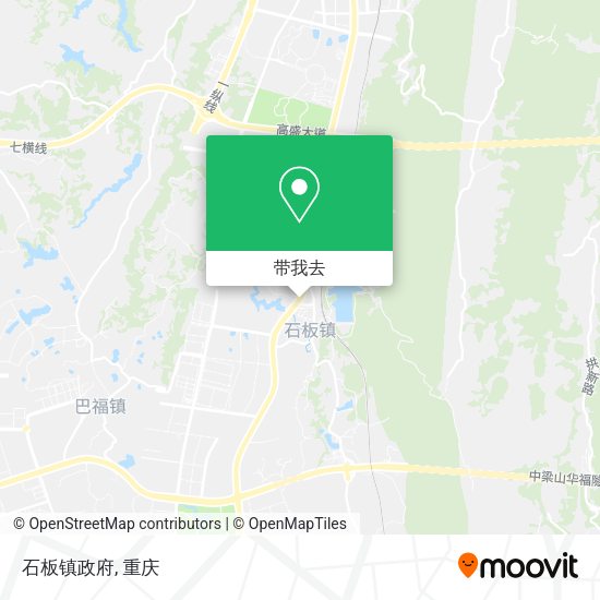石板镇政府地图