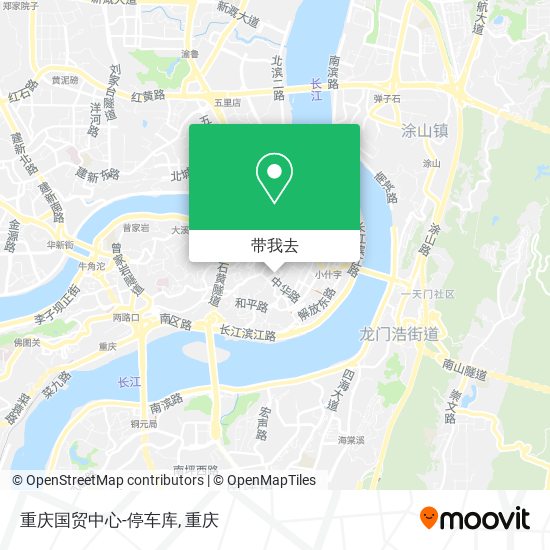 重庆国贸中心-停车库地图