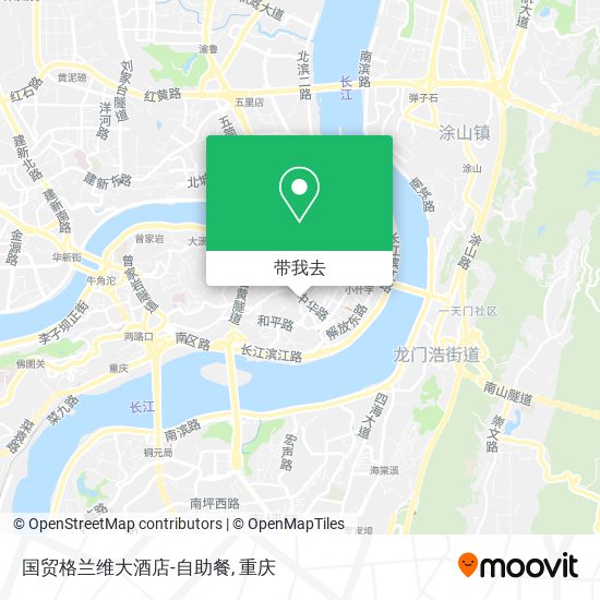 国贸格兰维大酒店-自助餐地图