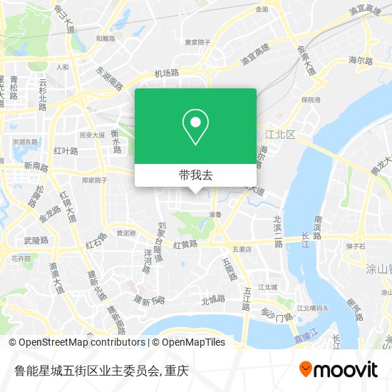 鲁能星城五街区业主委员会地图