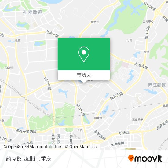 约克郡-西北门地图