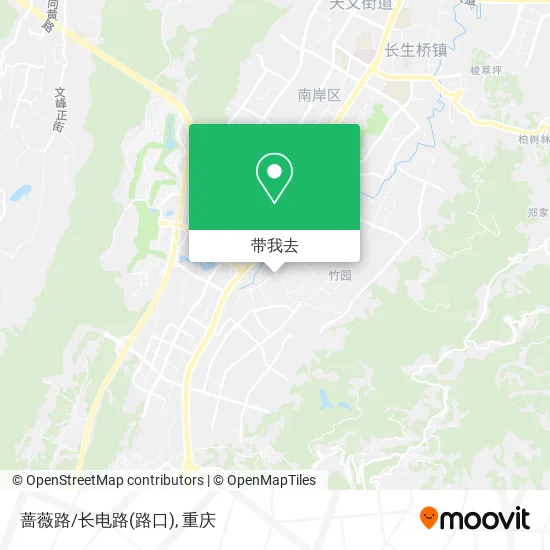 蔷薇路/长电路(路口)地图