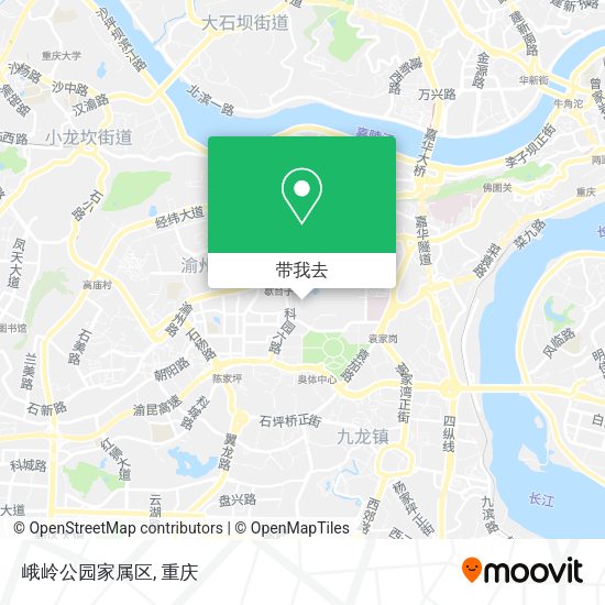峨岭公园家属区地图