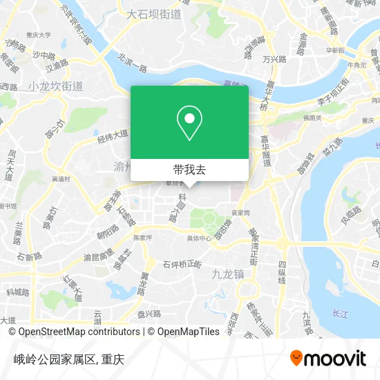 峨岭公园家属区地图