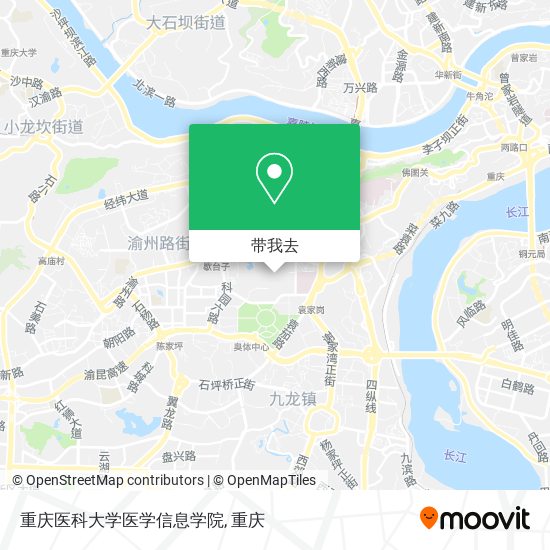 重庆医科大学医学信息学院地图